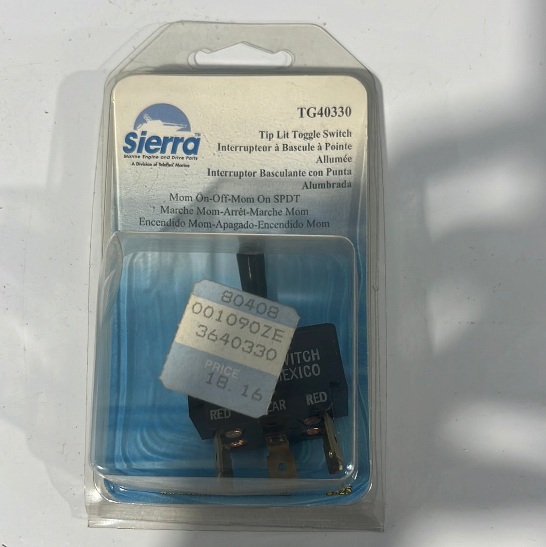 Tip Lit Toggle Switch