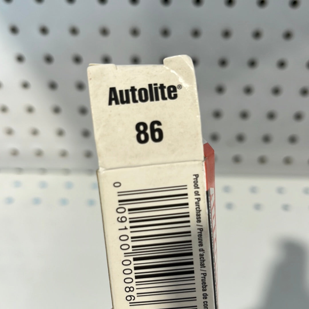 Auto lite spark plug #86
