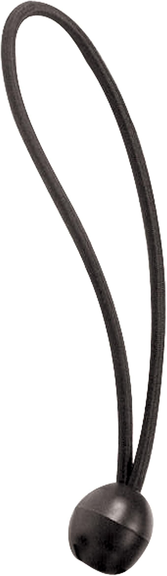 15-0312 12" Bungee Tie Cord and Ball, Ball Color May Vary Pack of 3