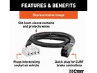 CURT BRAKE CONTROL HARNESS PT # 51447