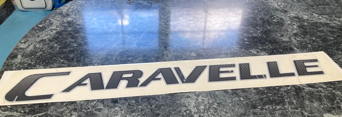 Caravelle Decal (checkered pattern)