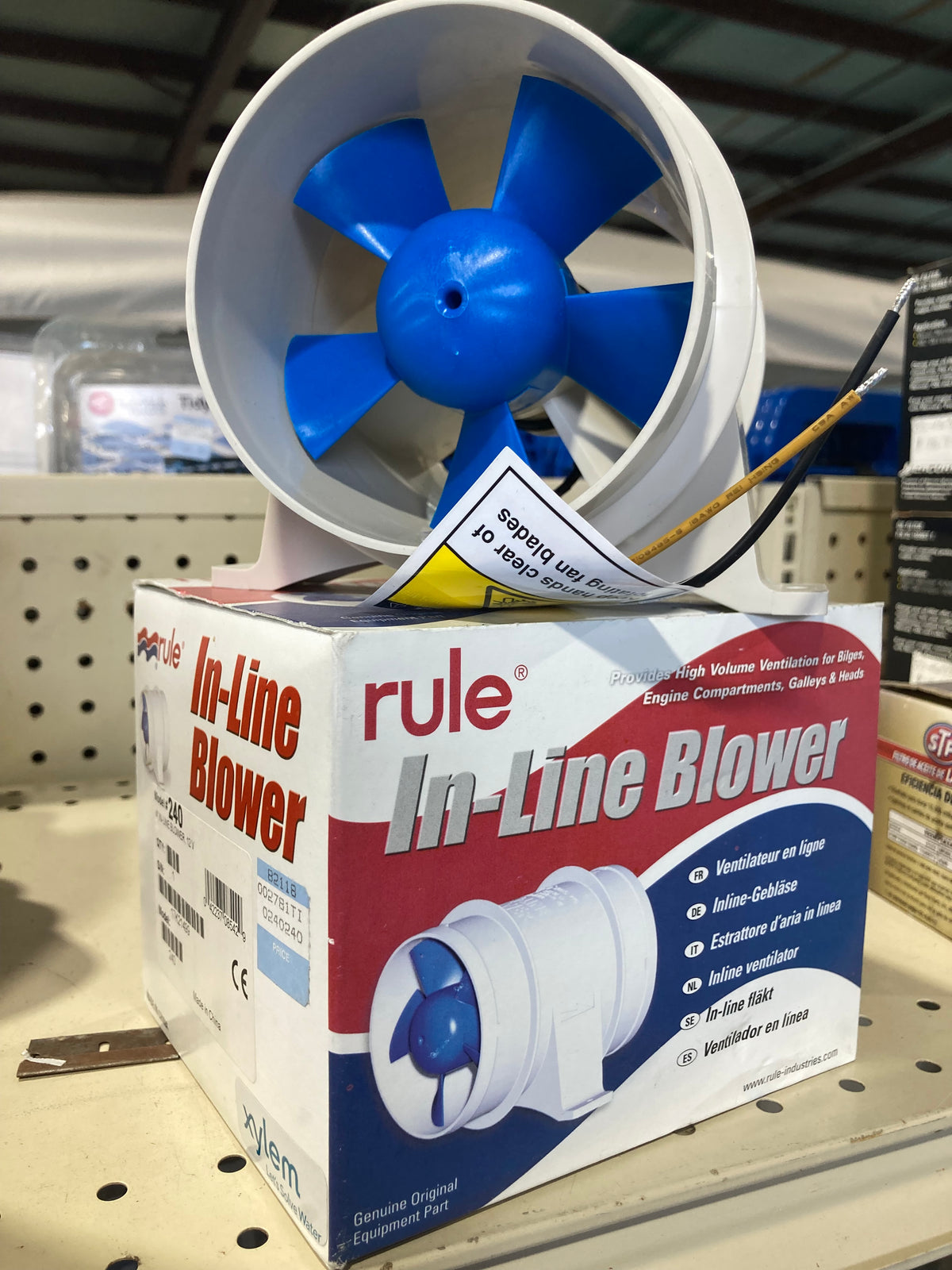 Rule-In line Blower