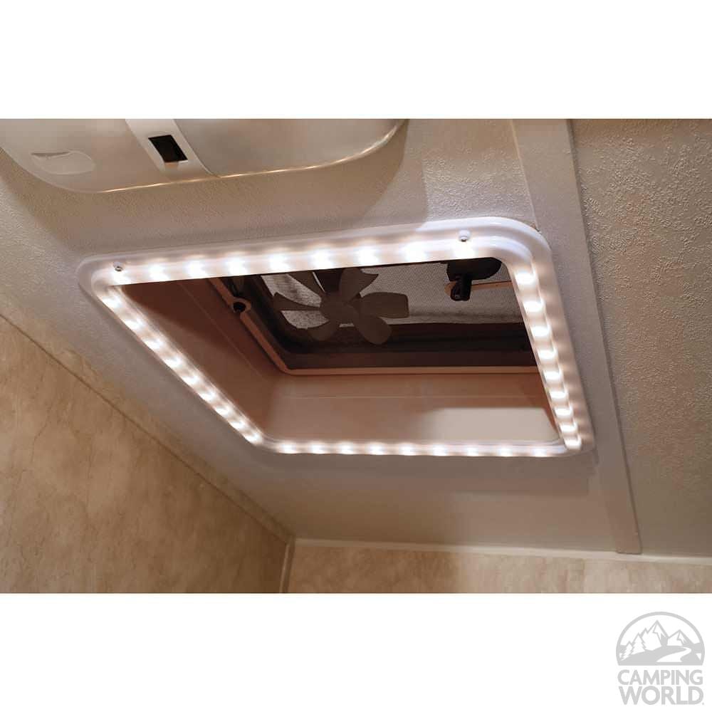 RV CHANDELIER LED VENT LIGHTS PART# 23-4782
