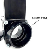 Valterra 3" RV Waste Dump Gate Valve w/Cap