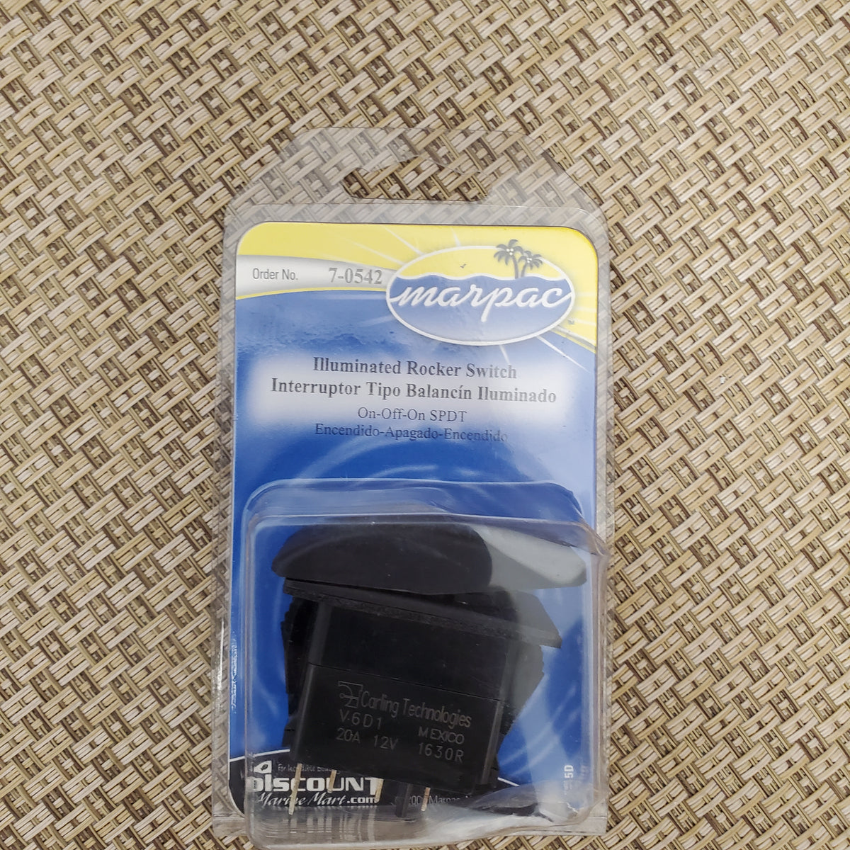 Marpac 7-0535 Rocker Switch Off-On