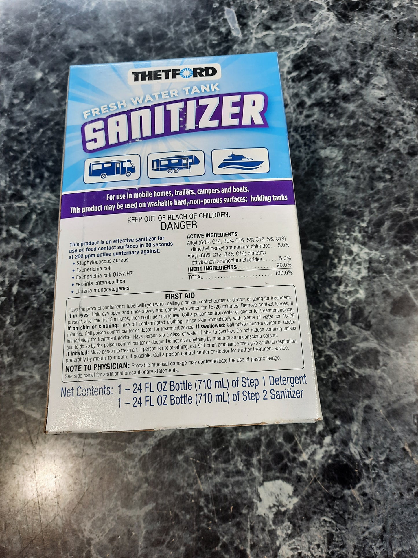 Fresh Water Tank Sanitizer