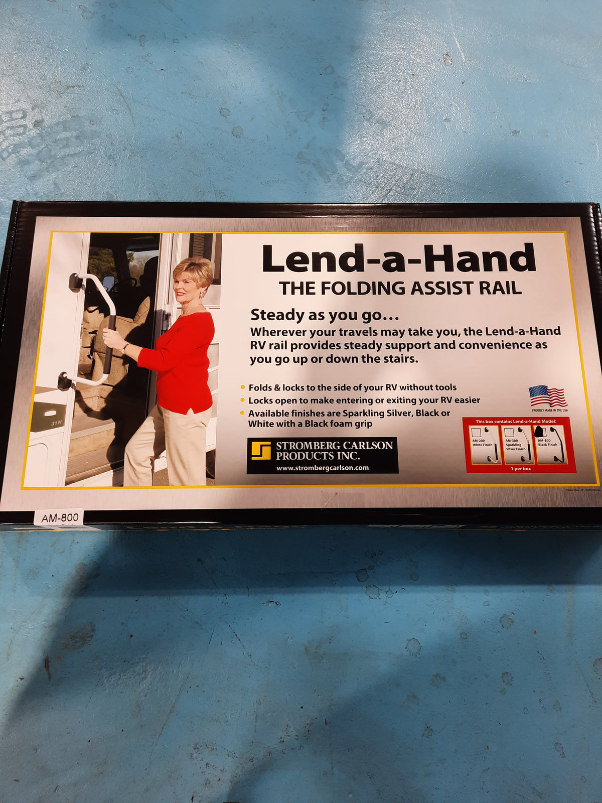 Lend-A-Hand The Folding Assist Rail