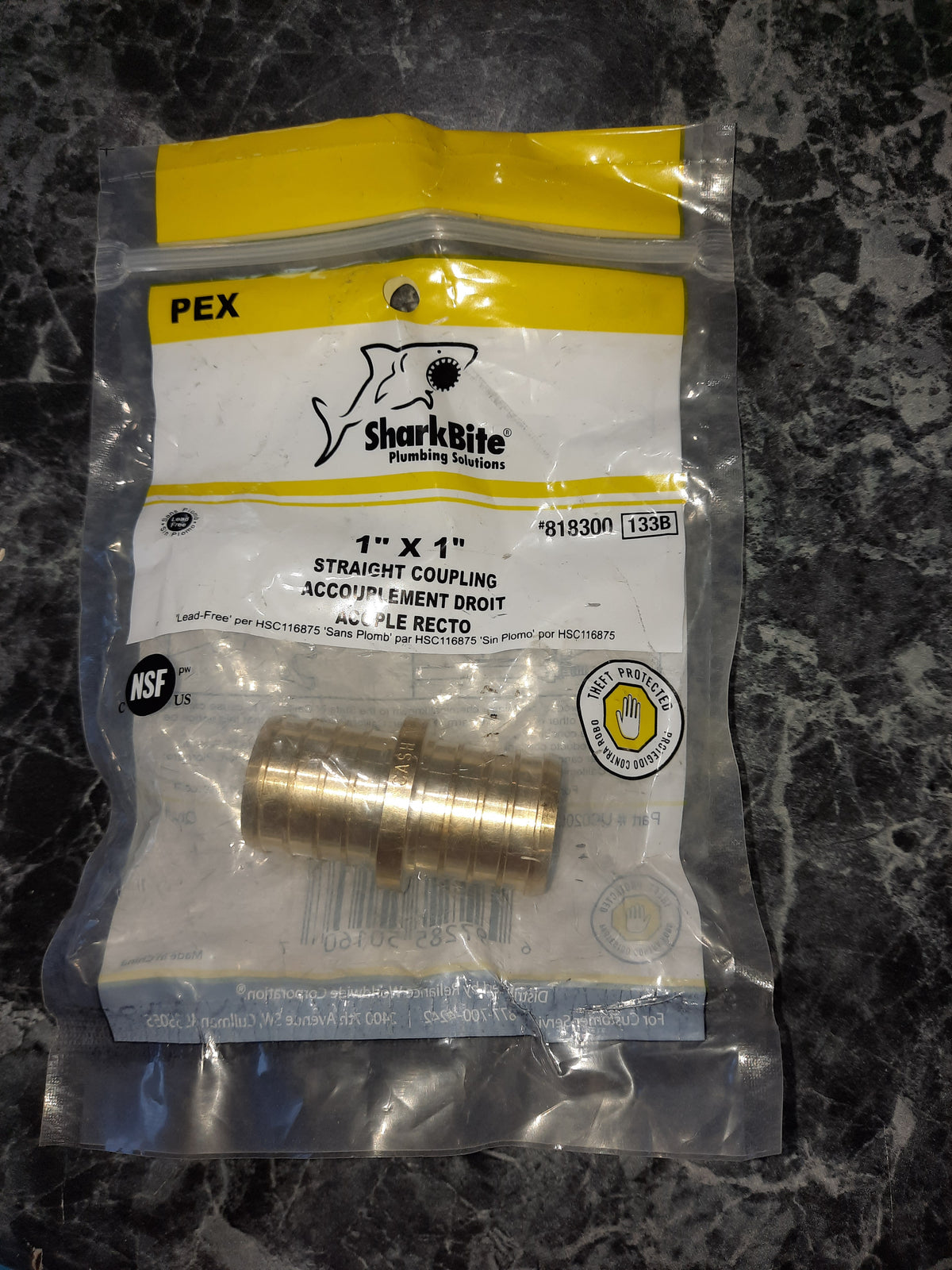 Straight Brass Coupling