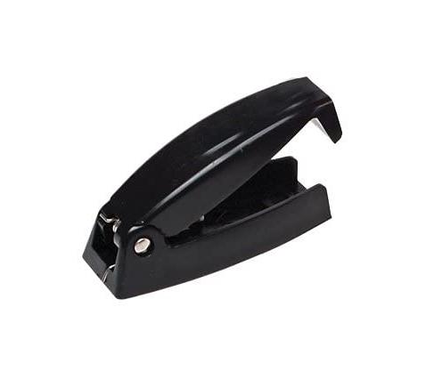 RV Designer E210 Black Rounded Baggage Door Catch, (Pair)