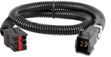 CURT 51323 Quick Plug Electric Trailer Brake Controller Wiring Harness