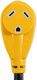 Camco 12" L5-30 AMP Locking 3-Prong Plug / TT-30 30 AMP Standard Receptacle PowerGrip Generator Adapter