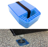 4 Pack Stabilizing Jack Pads, Helps Prevent Jacks from Sinking