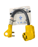 RV power Cord 30Amp Male 50 Amp Female